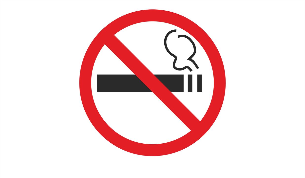 Non fumare per le sigarette